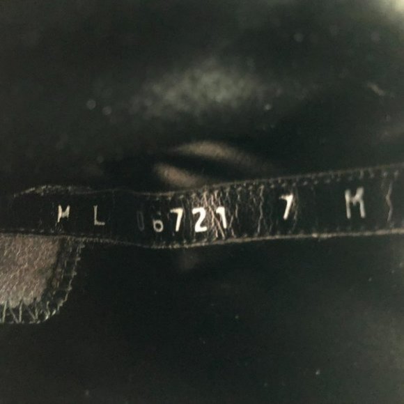 Stuart Weitzman black leather harness moto calf height boots size 7 - Picture 6 of 7